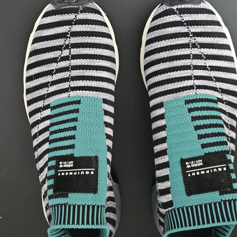 Adidas Equipment ADV Teal and Black Sneakers ADV/91-18